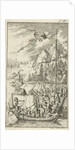 Meeting between the ships of Radirobanes and Meleander by Jan Claesz ten Hoorn