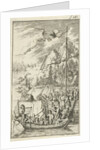 Meeting between the ships of Radirobanes and Meleander by Jan Claesz ten Hoorn