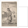 A standing Turk in prayer by Timotheus ten Hoorn