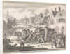 Riot during a procession in a suburb of Paris by Jan Claesz ten Hoorn
