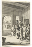 Don Ferdinando de Valenzuela is discovered in his hideout by Willem Broedelet