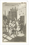 Rosamire kidnapped by Clitander by Pieter van Rijschooten