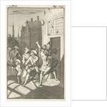 Rosamire kidnapped by Clitander by Pieter van Rijschooten