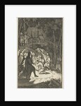Simon, the lovelorn cook, the fortune teller by Pieter van Rijschooten