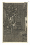 Mirandor's mistress, the Marquise, discovers her lover by Pieter van Rijschooten