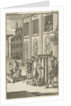Mirandor's master, the innkeeper, in turning cage by Pieter van Rijschooten