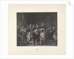 Nightwatch, Adolphe Mouilleron, Rembrandt Harmensz. van Rijn by Frans Buffa en Zonen