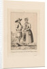 Man and woman in costume from Kampereiland, Carl Cristiaan Fuchs by Harmanus Langerveld