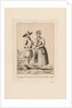Man and woman in costume from Kampereiland, Carl Cristiaan Fuchs by Harmanus Langerveld