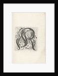 Letter R by Anonymous