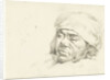 Portrait of the painter Francis Andreas Milatz on his deathbed by Hermanus van Brussel