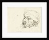 Portrait of the painter Francis Andreas Milatz on his deathbed by Hermanus van Brussel