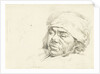 Portrait of the painter Francis Andreas Milatz on his deathbed by Hermanus van Brussel
