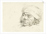 Portrait of the painter Francis Andreas Milatz on his deathbed by Hermanus van Brussel