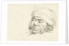 Portrait of the painter Francis Andreas Milatz on his deathbed by Hermanus van Brussel