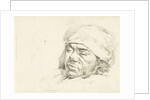 Portrait of the painter Francis Andreas Milatz on his deathbed by Hermanus van Brussel