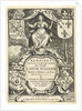 Louise Juliana of Orange-Nassau enthroned under canopy by Joannes Maire