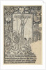 Christ on the cross with St. Francis and the final judgment by Anonymous