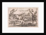 Fishing in river by Jan Baptist de Wael