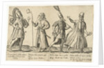 Dress of Ottoman soldiers around 1580 by Joos de Bosscher