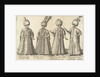 Dress of Ottoman dignitaries around 1580 by Joos de Bosscher