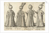 Dress of Ottoman dignitaries around 1580 by Joos de Bosscher