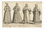 Women's Dress from Constantinople around 1580, istanbul Turkey by Joos de Bosscher