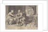 Esau sells his birthright to Jacob William Isaacsz. van Swanenburg by Johannes Janssonius