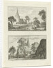 Views of Hanselaer and Appeldorn 1746 by Paulus van Liender