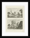 Views of Hanselaer and Appeldorn 1746 by Paulus van Liender
