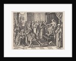 King Ninus sentenced to death by Pieter Serwouters