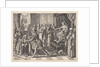 King Ninus sentenced to death by Pieter Serwouters