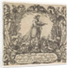 Orpheus playing to the animals by Hendrick L. de Weyck