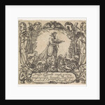 Orpheus playing to the animals by Hendrick L. de Weyck