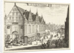 View of the Vleeshal Haarlem by Romeyn de Hooghe