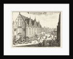 View of the Vleeshal Haarlem by Romeyn de Hooghe
