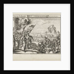 Plankenau Hasselaer on the Haarlem ramparts by Romeyn de Hooghe