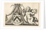 Coat of arms of Jacob Steyn by Romeyn de Hooghe