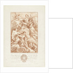 Allegory of Justice as patron of the arts by Gilles Demarteau