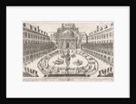 Carousel in the Hofburg in Vienna by Anonymous