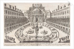 Carousel in the Hofburg in Vienna by Anonymous