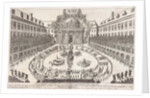Carousel in the Hofburg in Vienna by Anonymous