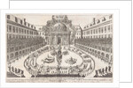 Carousel in the Hofburg in Vienna by Anonymous