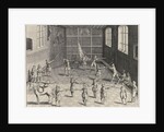 Fencing School of the University of Leiden by Claes Jansz. Visscher II