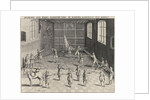 Fencing School of the University of Leiden by Claes Jansz. Visscher II