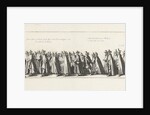 The funeral procession (Plate 10), 1623 by Hendrick Hondius I
