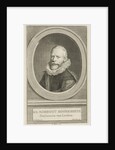 Portrait of Rombout Hogerbeets by Isaak Tirion
