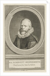 Portrait of Rombout Hogerbeets by Isaak Tirion