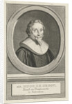 Portrait of Hugo Grotius by Isaak Tirion