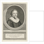 Portrait of Hugo Grotius by Isaak Tirion